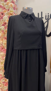 فستان مسلمة اسود