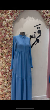 فستان الضحى ازرق