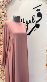 فستان العفاف زهري