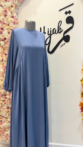 فستان العفاف ازرق