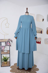 طقم سديل(بلوزة وتنورة)