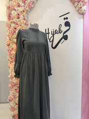 فستان بيان اخضر