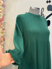 فستان خريفي 3 كسرات