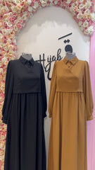 فستان مسلمة اسود