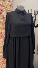 فستان مسلمة اسود