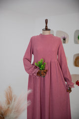 فستان رقية زهري