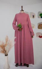 فستان رقية زهري