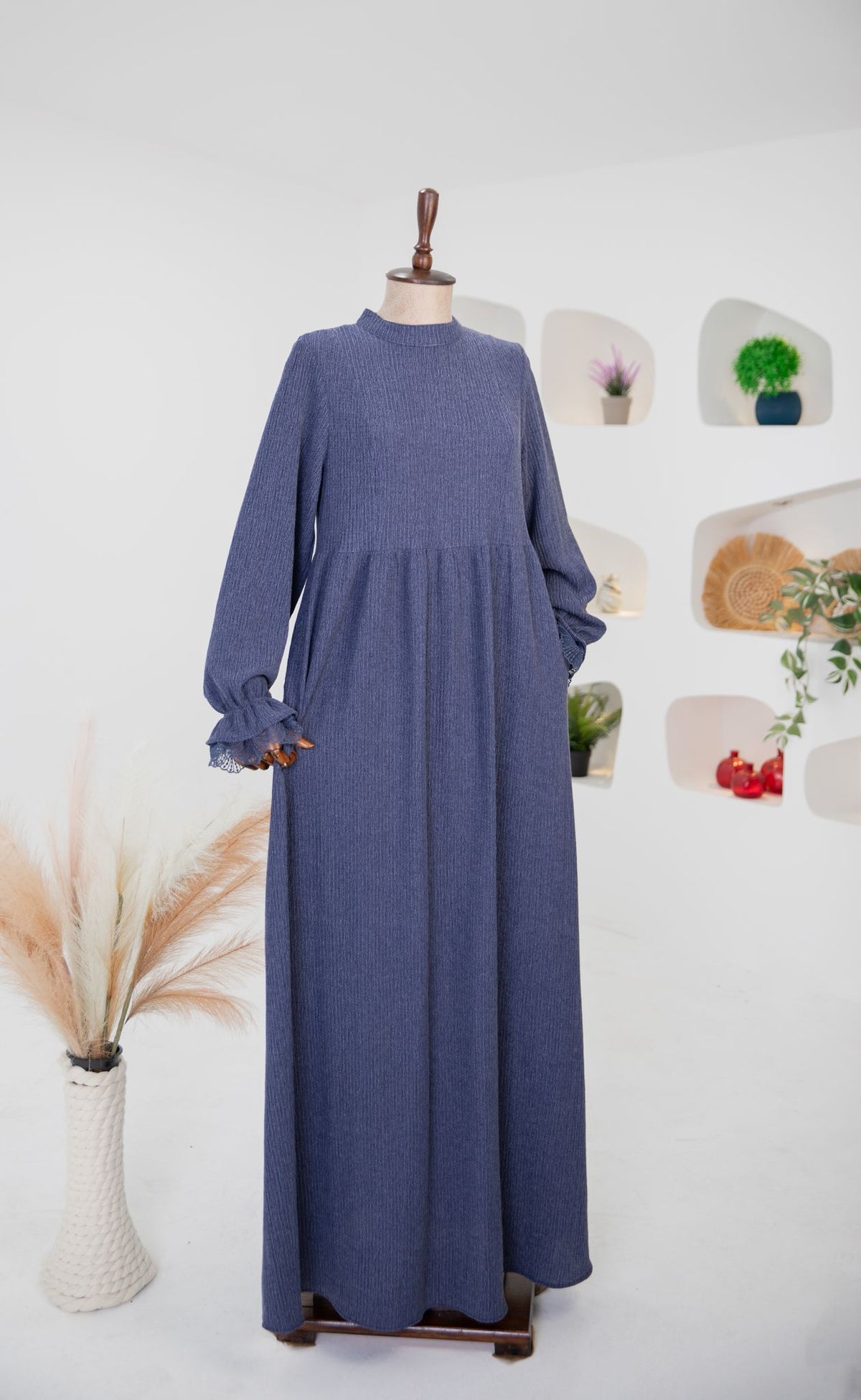 فستان رقية كحلي