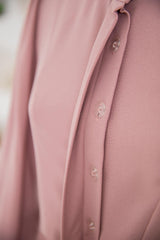 فستان سارة زهري فاتح