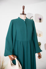 فستان ساره أخضر