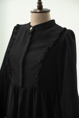 فستان زمزم اسود
