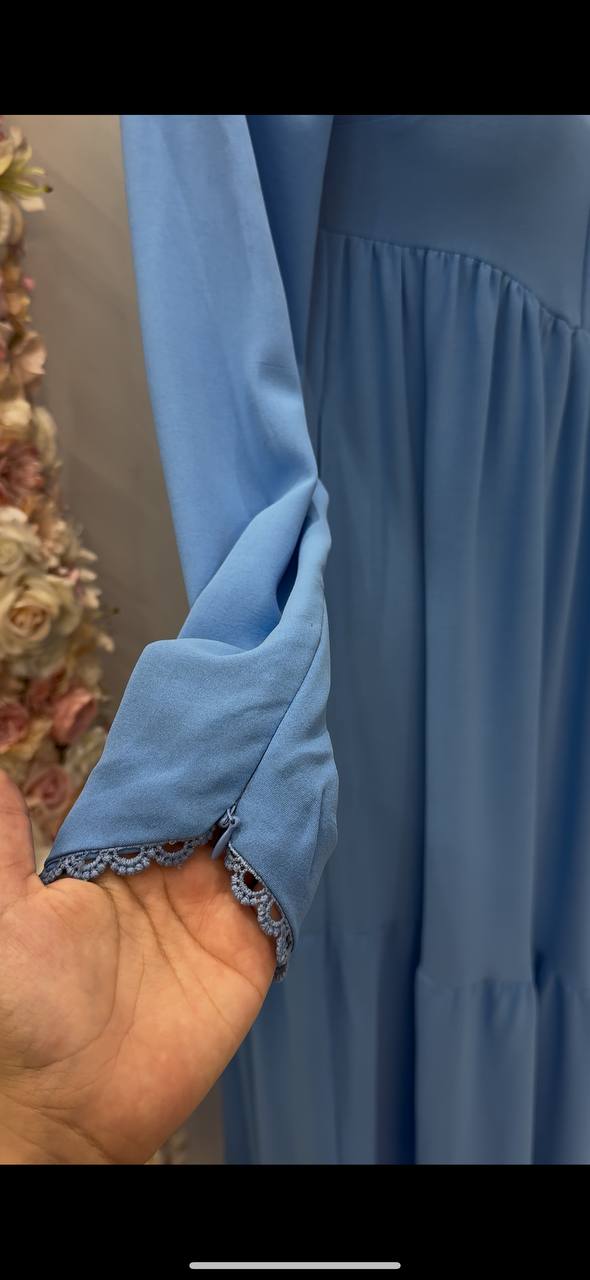 فستان الضحى ازرق